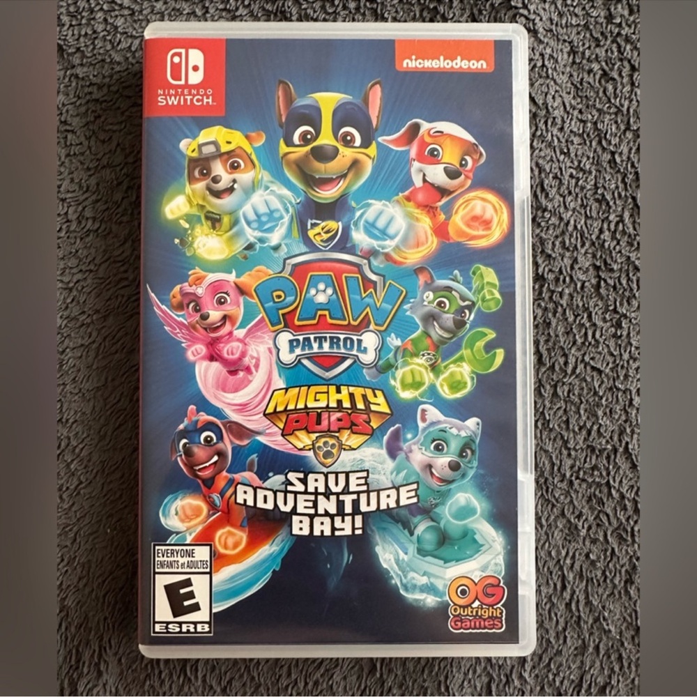 Nintendo PAW Patrol Mighty Pups: Save Adventure Bay – Blue Cover